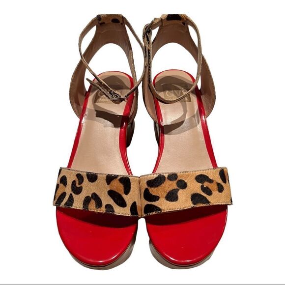 cheetah print sandals  - Picture 1 of 11
